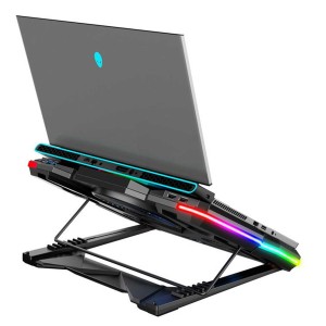 پایه خنک کننده لپ تاپ کول کولد RGB مدل 13-K44